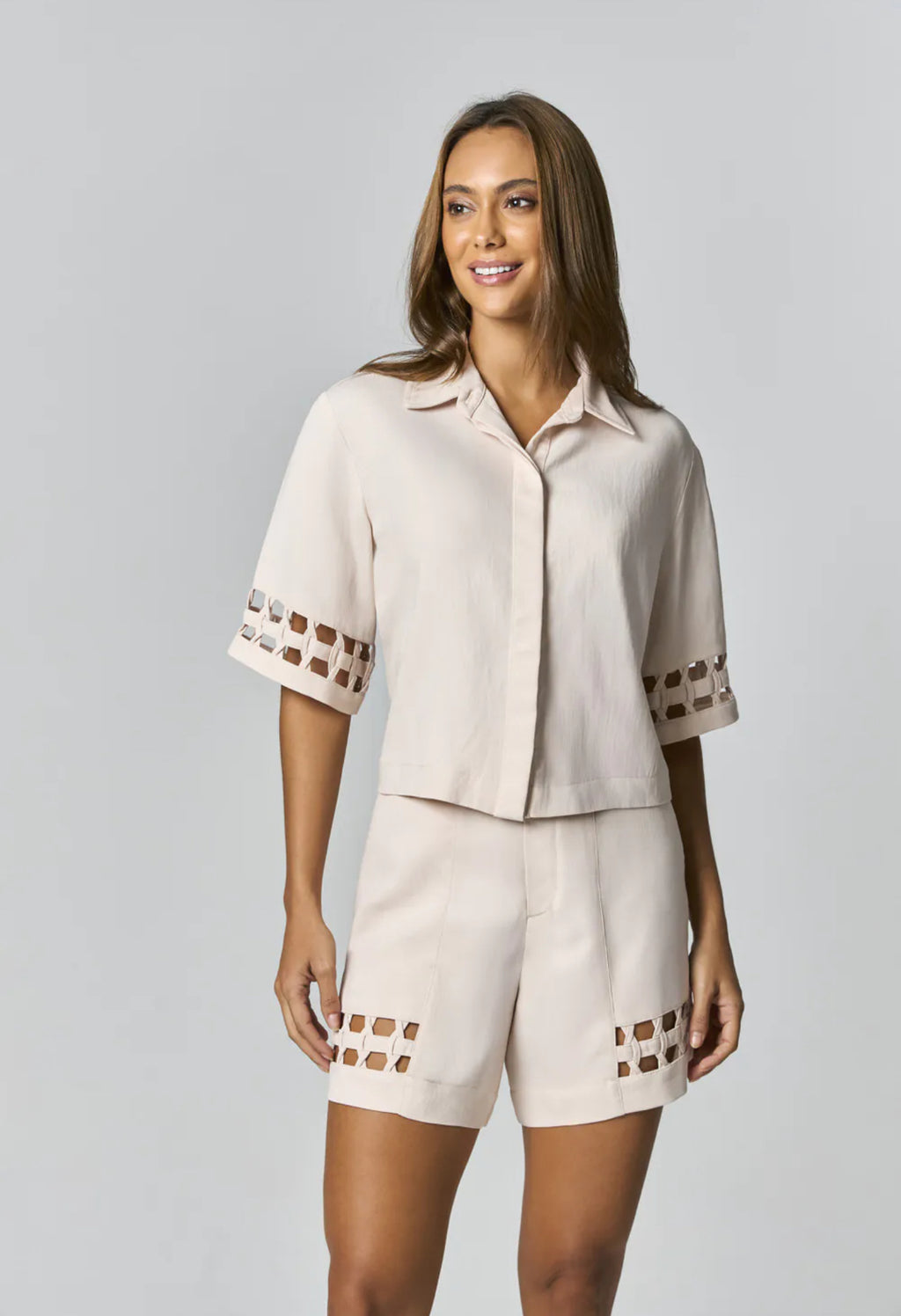 Conjunto short e blusa Lu